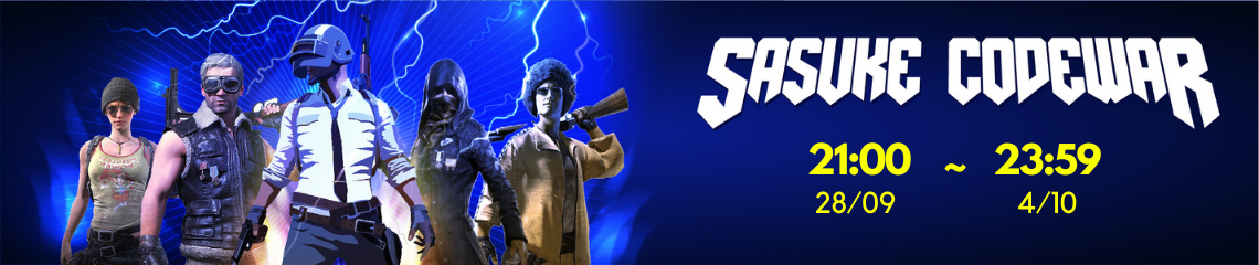 SASUKE CODEWAR #55