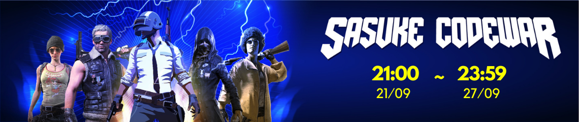 SASUKE CODEWAR #54